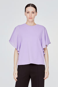 Butterfly Sleeves Blouse