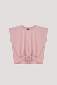 Elasticated Sleeveless Top