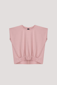 Elasticated Sleeveless Top