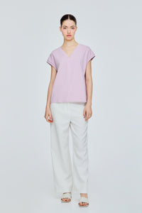 V-Neck Sleeveless Top