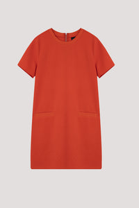 Boxy Cut Knee Length Dress