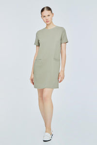 Boxy Cut Knee Length Dress
