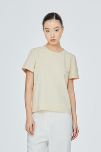 Shoulder Lace Trim Top