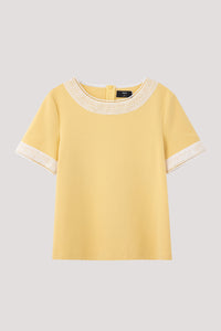 English Lace Trimming Top