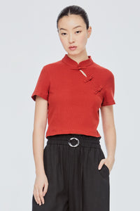 Mandarin Collar Tee