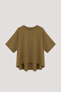Contrast Asymmetrical Tee