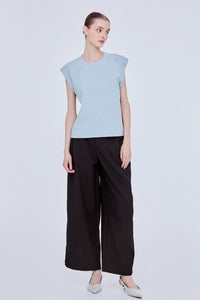 Sleeveless Box Cut Tee