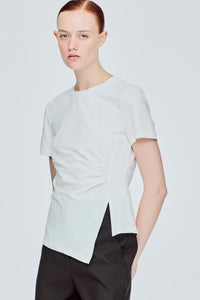 Asymmetrical Gathered Top