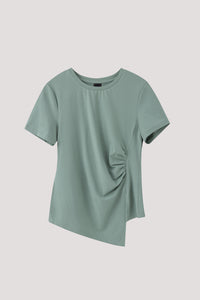 Asymmetrical Gathered Top