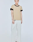 Basic Contrast Colour Tee