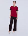Basic Contrast Colour Tee