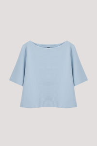 Fine Textured Half Sleeve Top