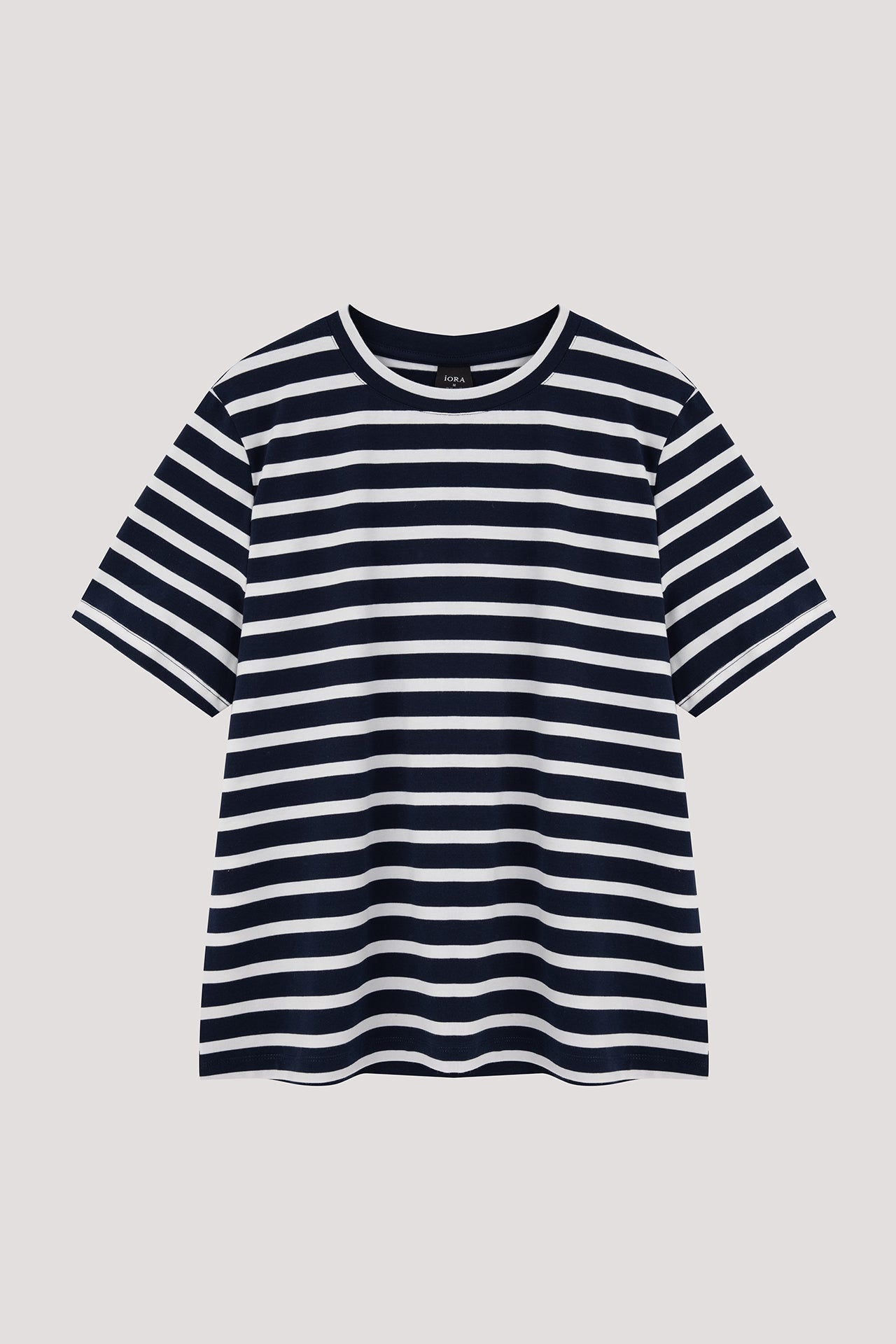 Buttoned Breton Stripes Tee