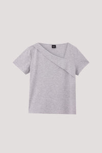 Asymmetrical Neck Blouse