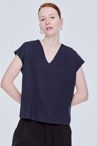 V-Neck Boxy Vest Top