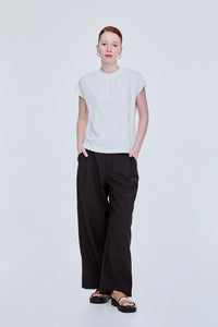 Ruffle Neck Top