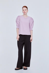 Smocked Sleeve Top