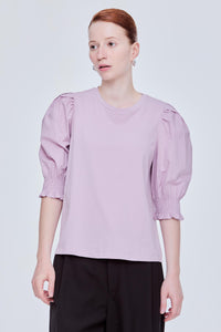 Smocked Sleeve Top