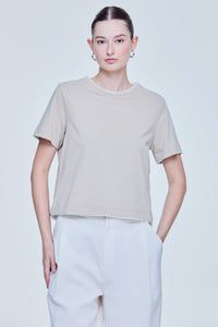 Colour Block Collar Top