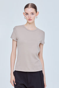 Soft Crew Neck Top