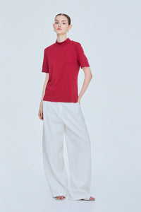 Soft Mock Neck Top