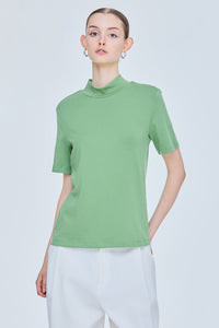 Soft Mock Neck Top