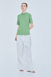 Soft Mock Neck Top
