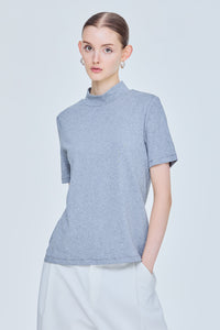 Soft Mock Neck Top