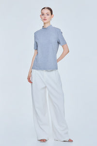 Soft Mock Neck Top