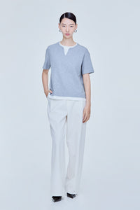 Two-Piece Waffle Tee