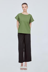 Frill Sleeved Magyar Tee