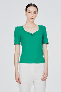 Court Necklined Tee