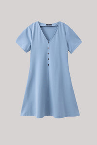 Buttondown Flare Dress