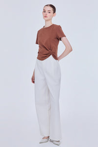 Side Knotted Tee