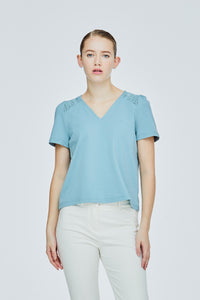 English Embroidery Tee