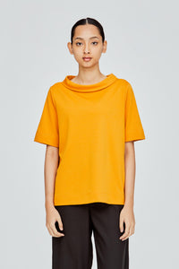 High Collar Tee Blouse