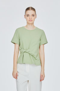 Twist Knotted Blouse