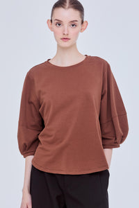 Panelled Puffy Blouse