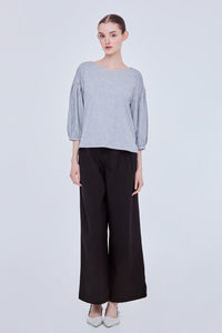 Puffed Sleeves Top
