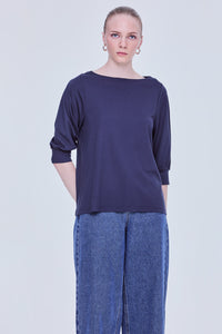 Basic Half-Length Sleeve Top