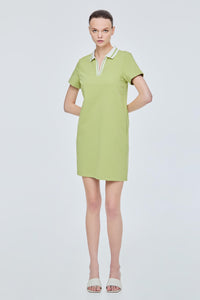 Stripes Collar Dress