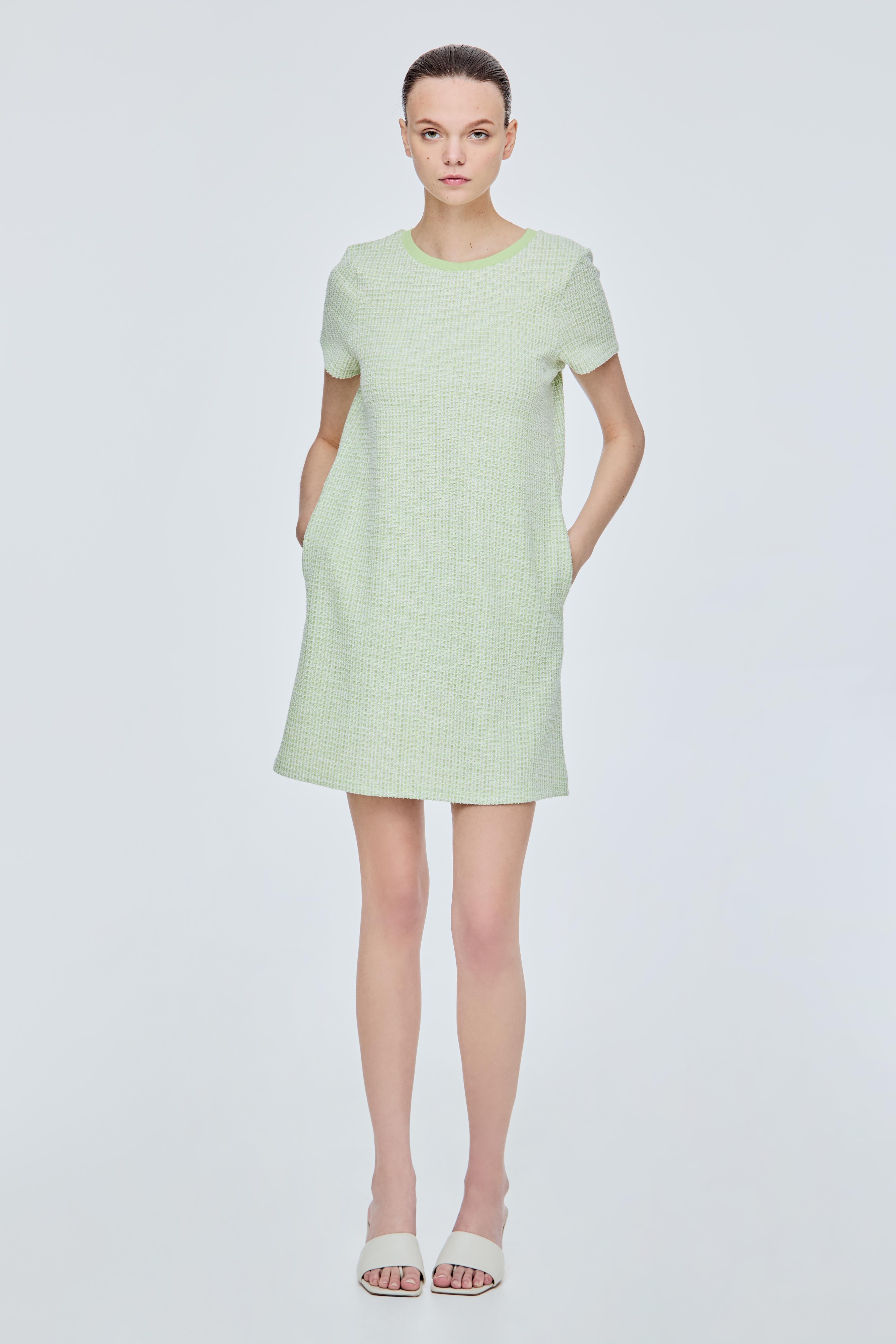 Tweed Boxy Dress