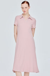 A-Line Ribbed Dress