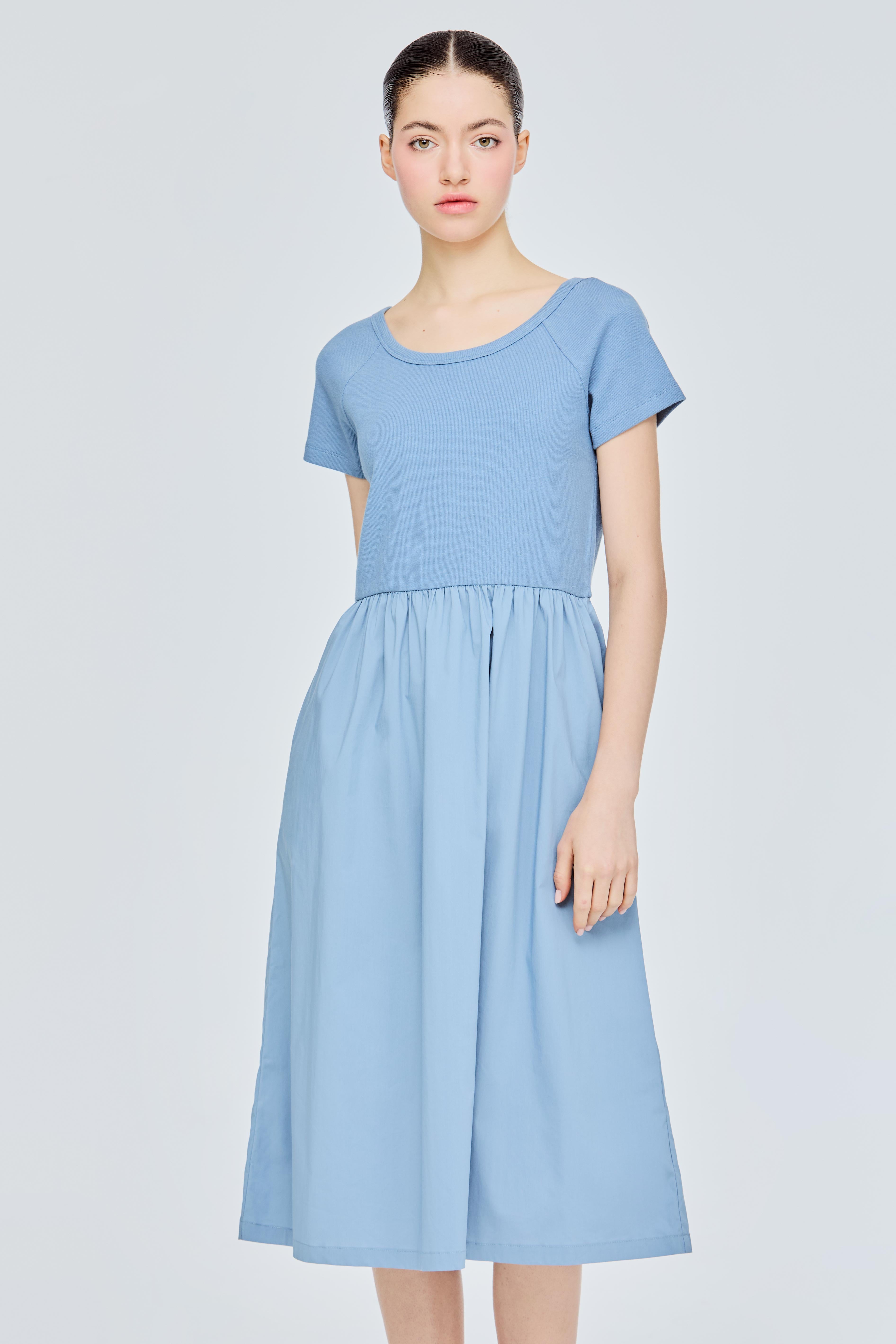 Raglan Short Sleeve T-Shirt Dress – iORA