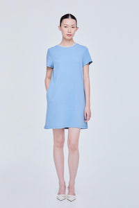 Contrast Collar Dress