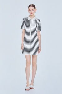 Breton Stripe Knit Dress