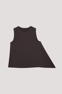Asymmetrical Sleeveless Tee