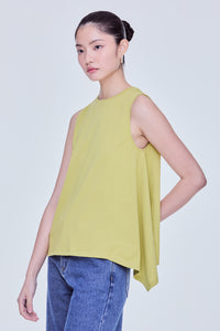 Asymmetrical Sleeveless Tee