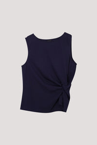 Front Knot Sleeveless Top