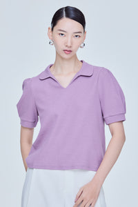 Peter Pan Puff Sleeve Top